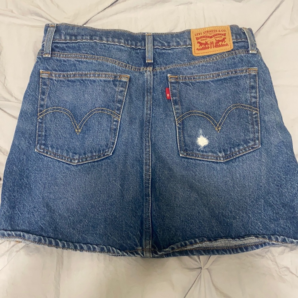 Levi high waisted Jean skirt
